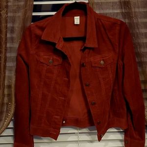CUTE Burgundy Jacket size